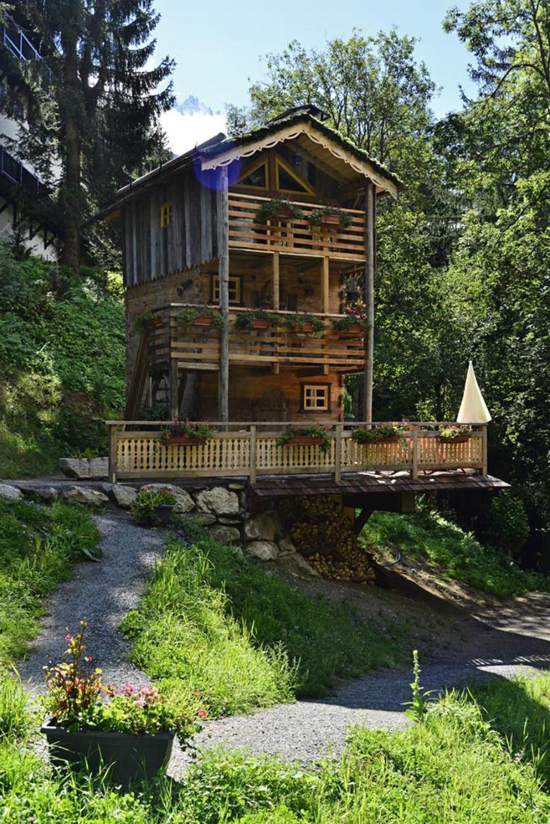 Hotel Les Chalets De Philippe Avec Jacuzzis Privatifs シャモニー エクステリア 写真