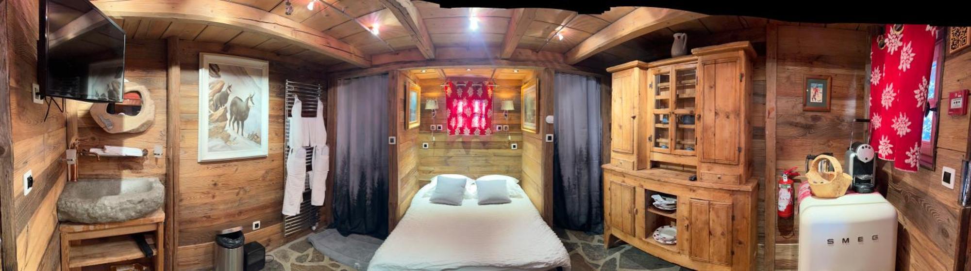 Hotel Les Chalets De Philippe Avec Jacuzzis Privatifs シャモニー エクステリア 写真